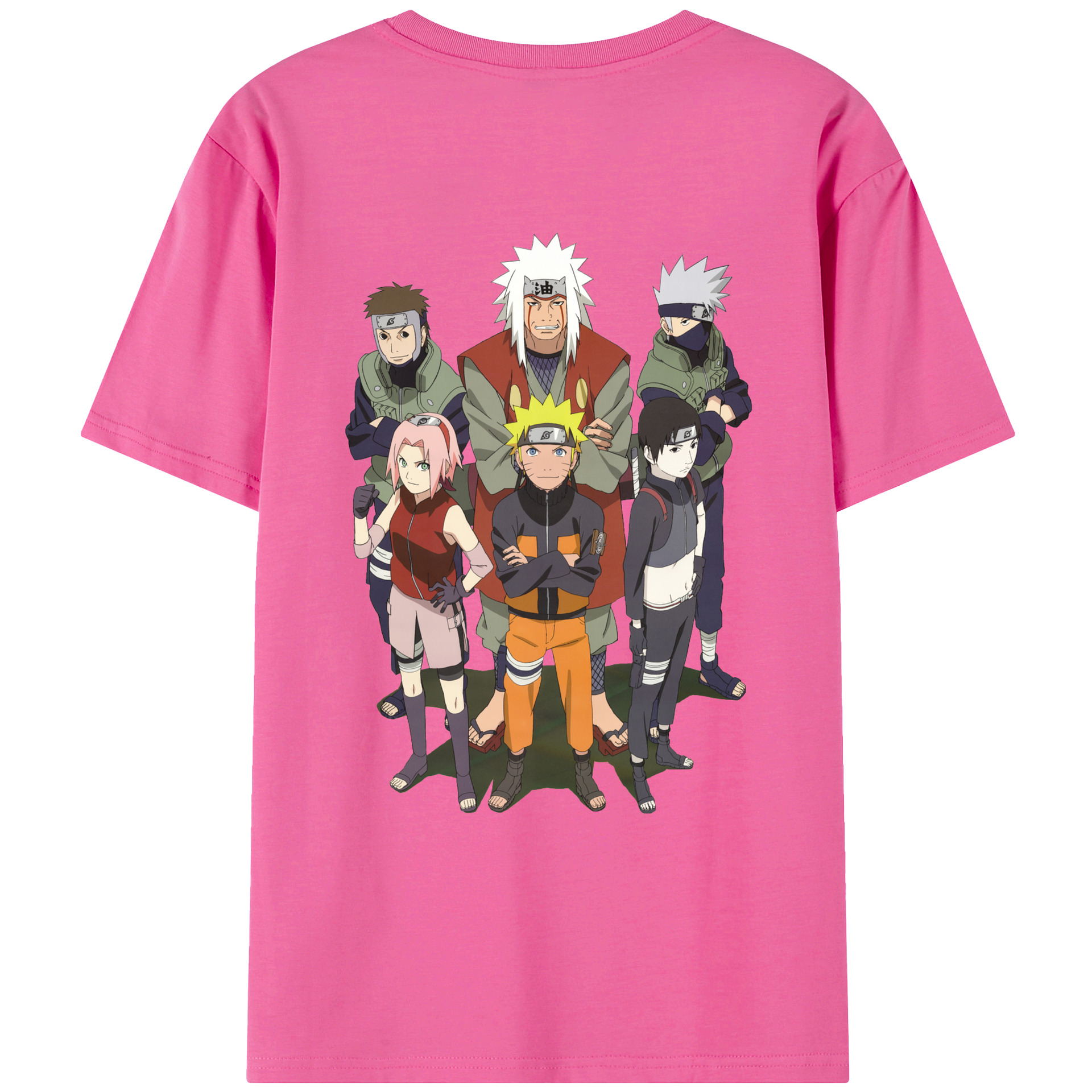 （画像用） NARUTO -ナルト- うずまき ナルト Uzumaki Naruto レディース半袖Tシャツ(バックプリント)